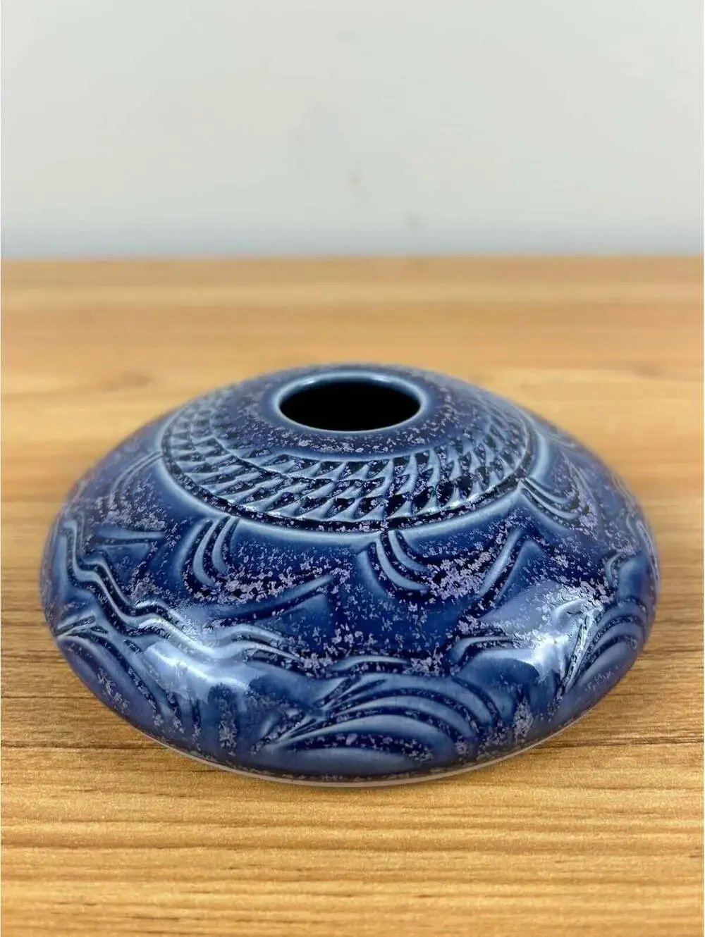 Ikebana Stem Vase Flower Frog Pottery For Living Greg Johnson Japanese Style